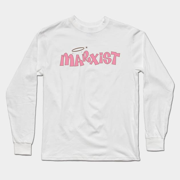 Marxist - Barbie Long Sleeve T-Shirt by Football from the Left